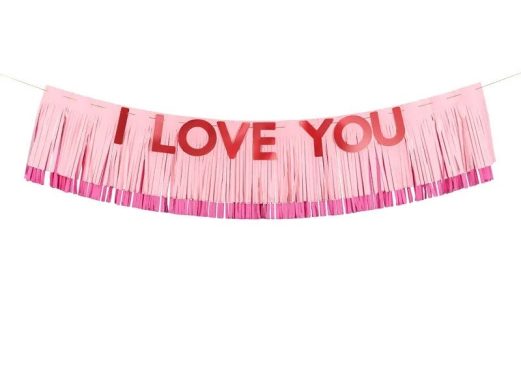 Fringe 'I Love You' Banner