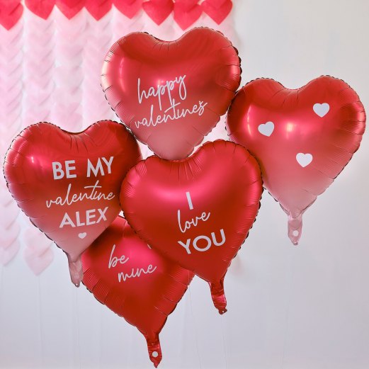 Valentines Balloons Bundle