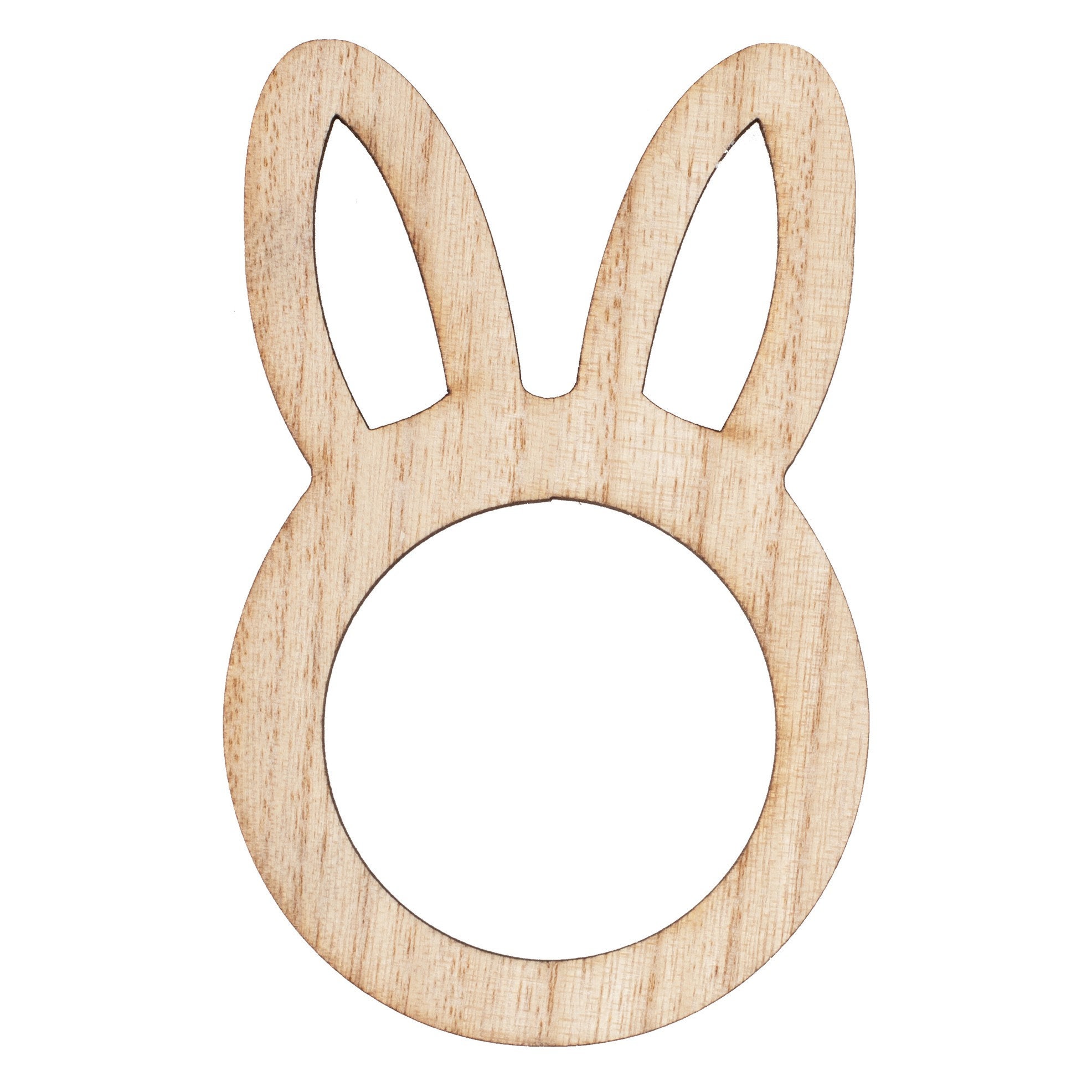 Bunny Wooden Napkin Rings
