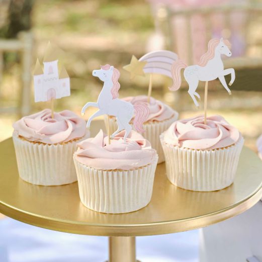 Princess Cup Cake Toppers