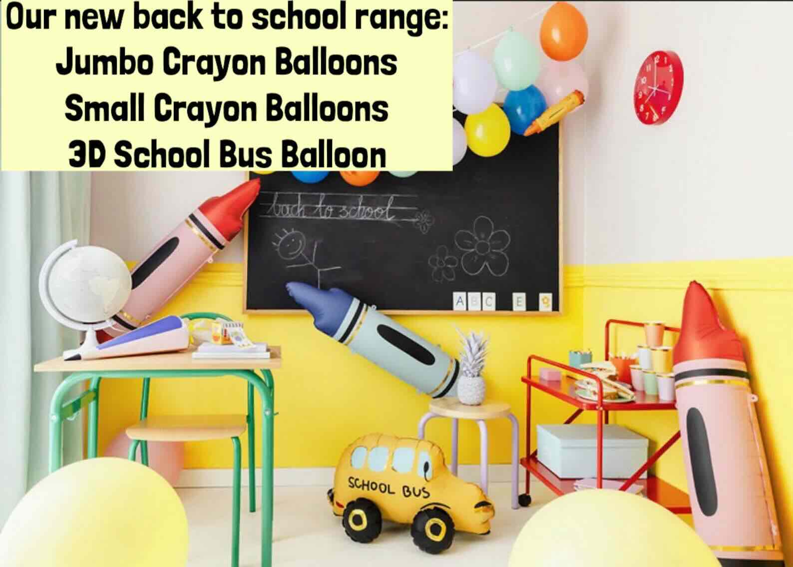 Giant Crayon Foil Balloon