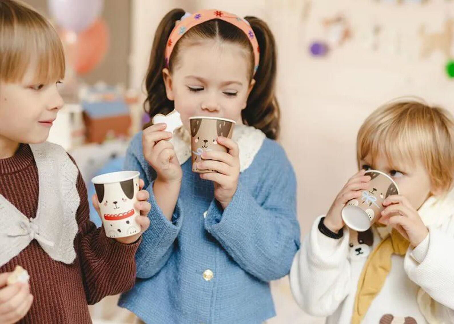 Dog Puppy Paper Cups