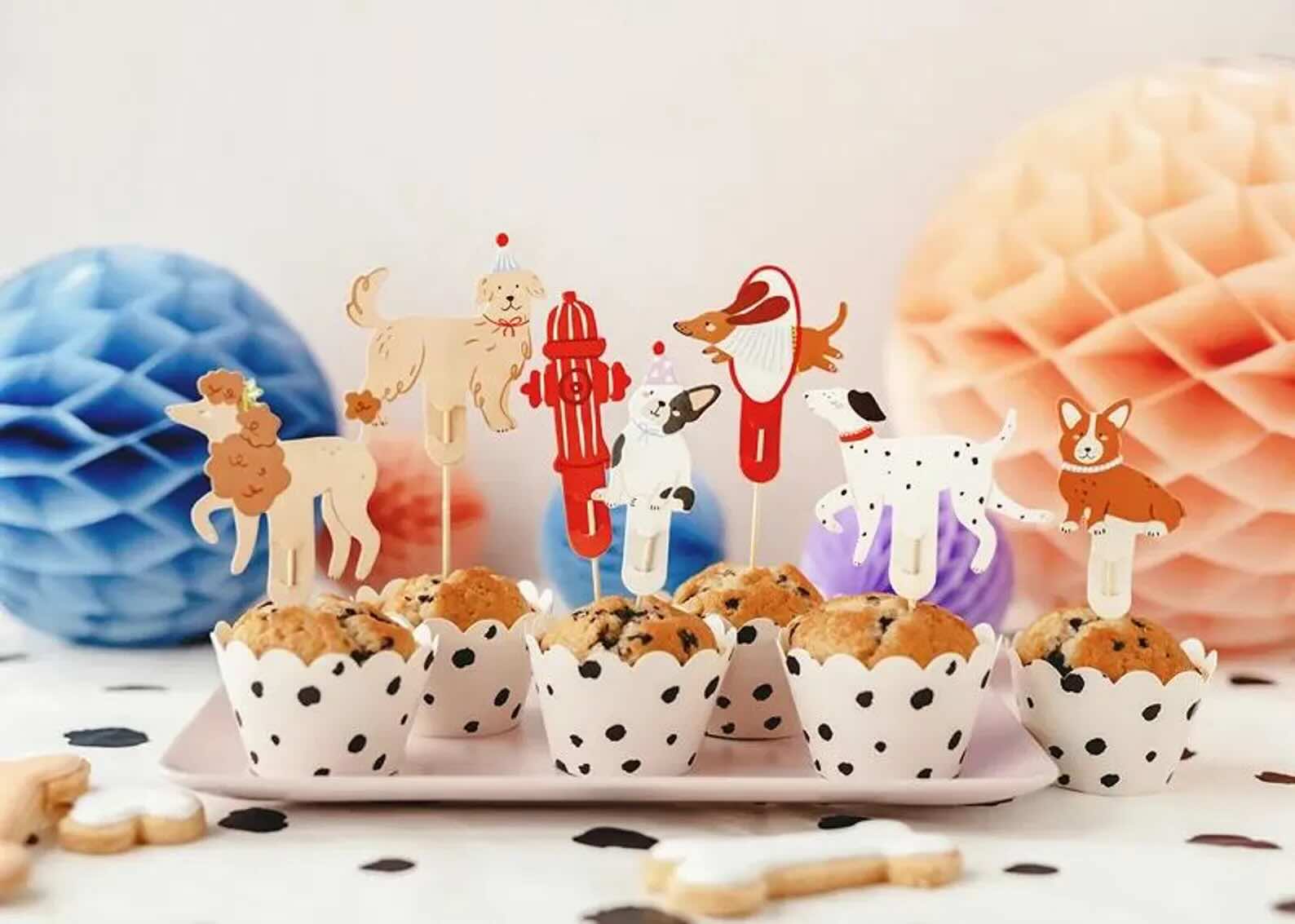Dog Themed Happy Birthday Banner