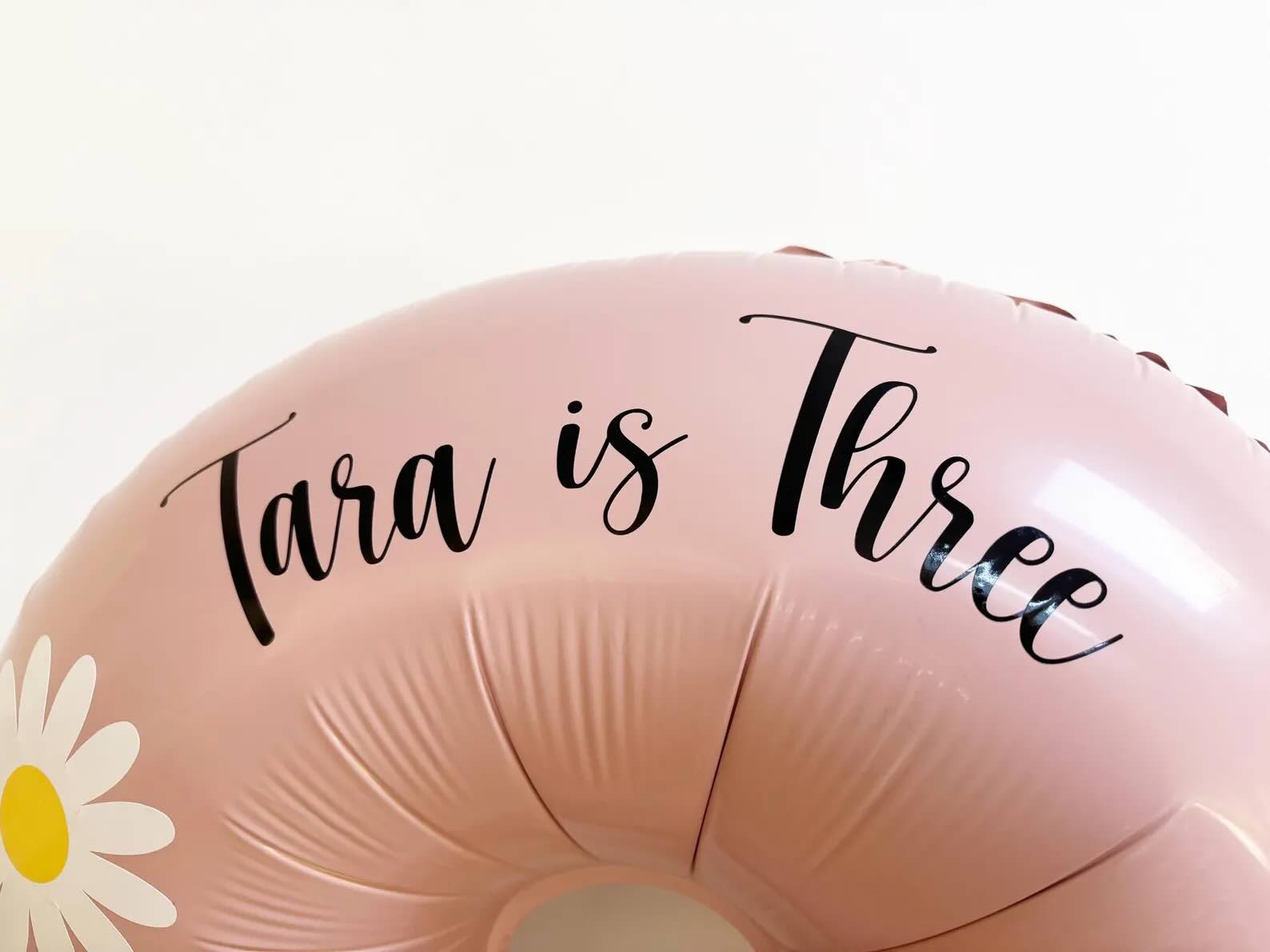 Personalised Uninflated Daisy Number Balloon