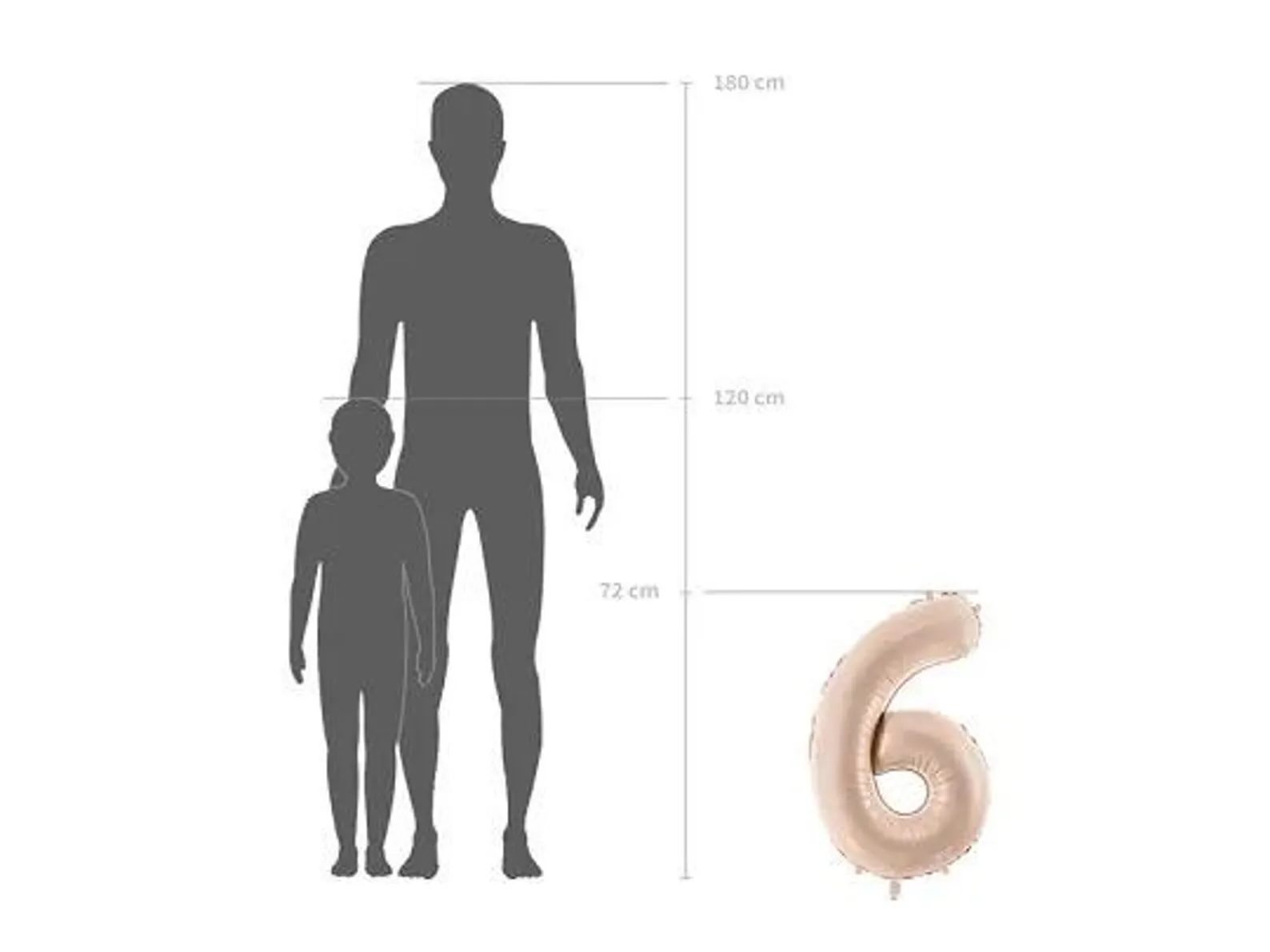 Personalised Uninflated Daisy Number Balloon