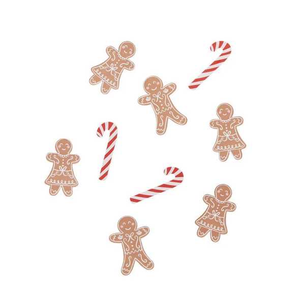 Gingerbread Man Confetti