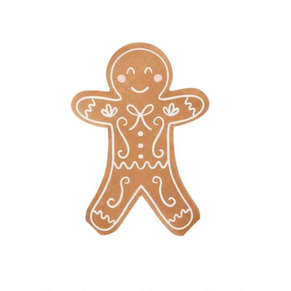 Gingerbread Man Paper Napkins