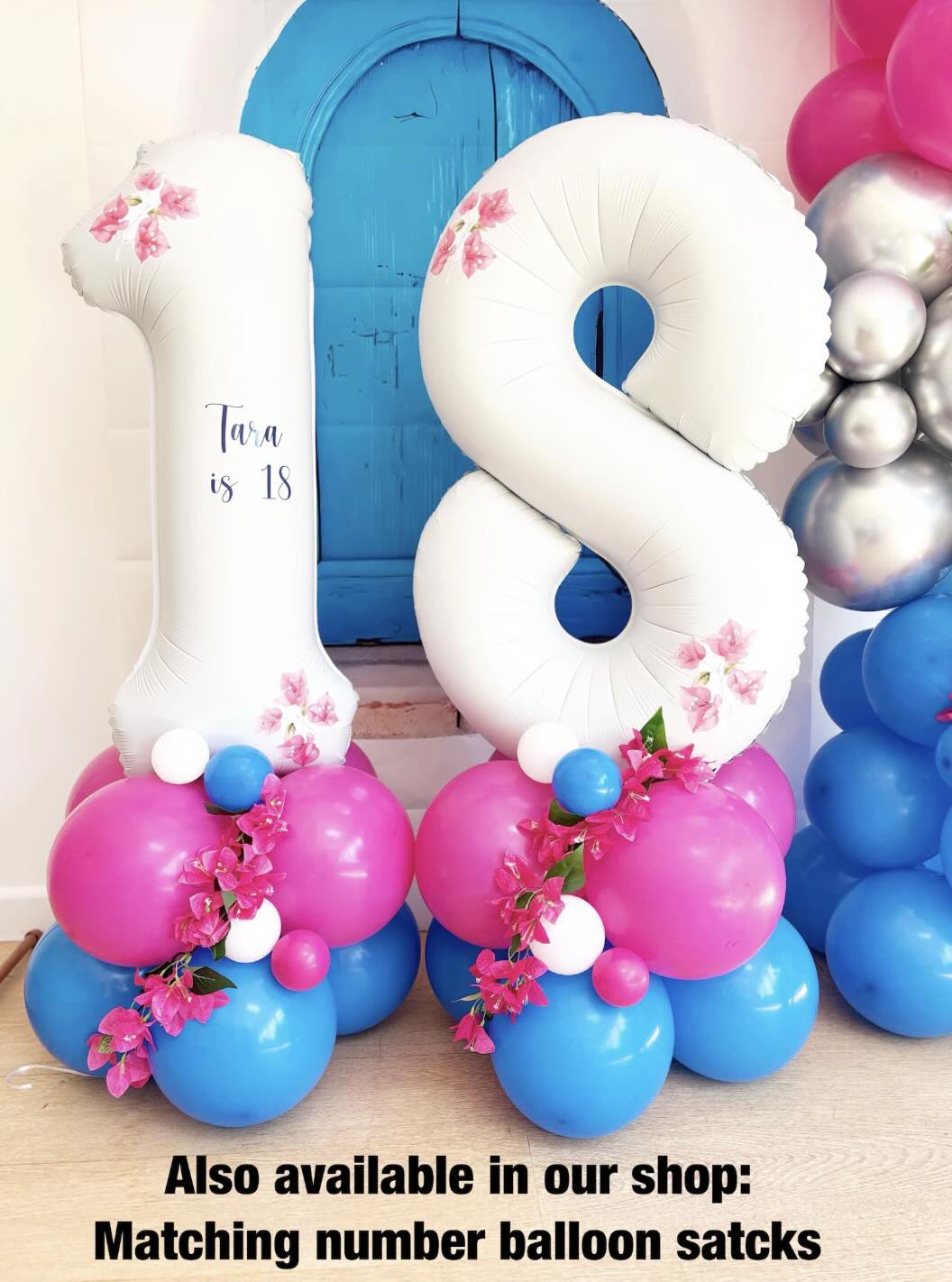 Mamma Mia Themed Balloon Arch